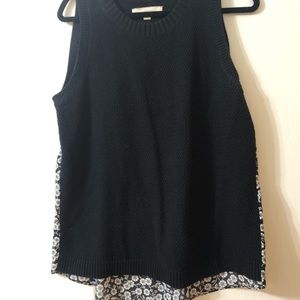 LOFT Sweater tank Size L